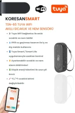 TSN-65 Tuya WiFi ve Zigbee Akıllı Sıcaklık ve Nem Sensörü IP65