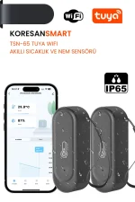 TSN-65 Tuya WiFi ve Zigbee Akıllı Sıcaklık ve Nem Sensörü IP65