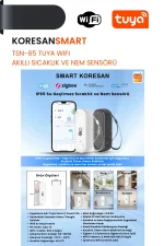 TSN-65W Tuya WiFi Akıllı Sıcaklık ve Nem Sensörü IP65 - Görsel 4