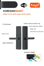 K10N TUYA WIFI AKILLI KAPI KİLİDİ