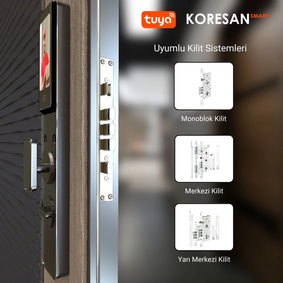 AK2 Tuya Akıllı Kapı Kilidi