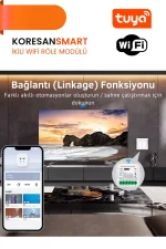 İkili Wifi Tuya Röle Modülü - Smart Koresan