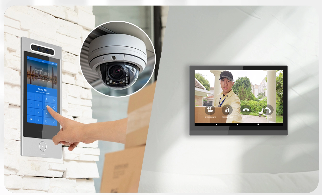 ISZ-10A Tuya İnterkom — çift kamera ve gece görüş