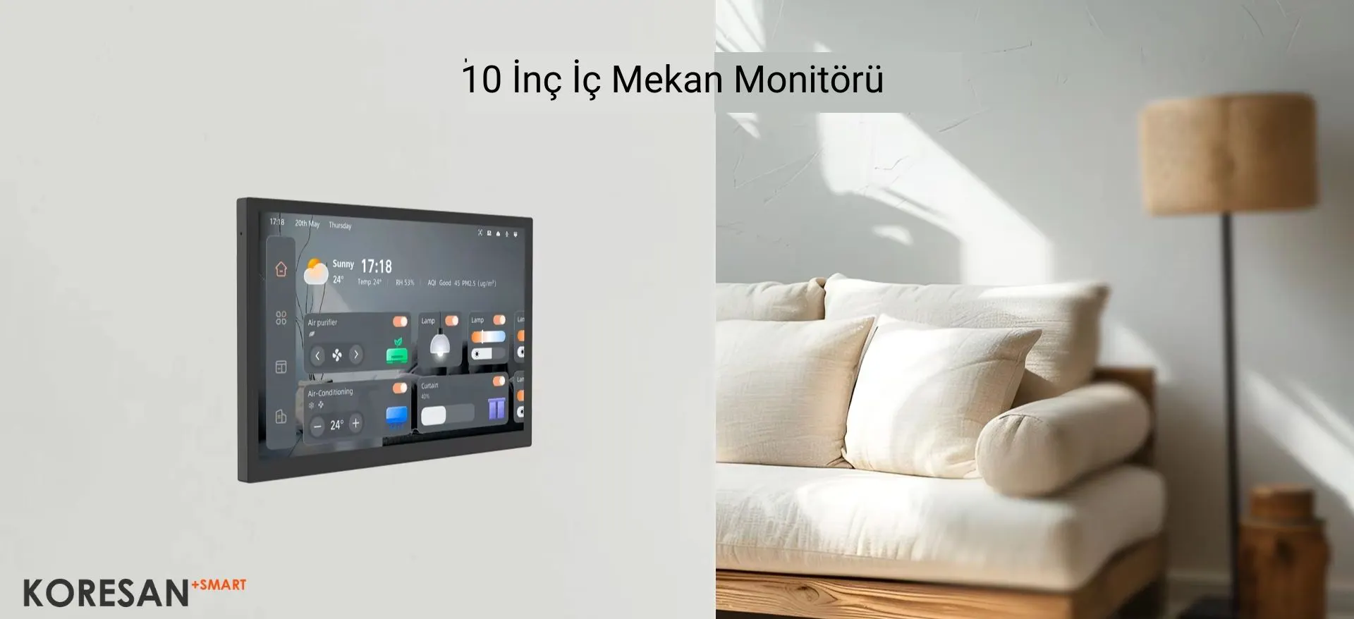 İNKO-10 Model Tuya Akıllı Kontrol Paneli