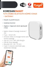 TUYA ZİGBEE BLUETOOTH GATEWAY KÖPRÜ CİHAZI