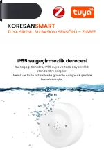 Tuya Sirenli Su Baskını Sensörü - Zigbee - Görsel 4