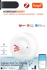 Tuya Sirenli Su Baskını Sensörü - Zigbee - Görsel 2