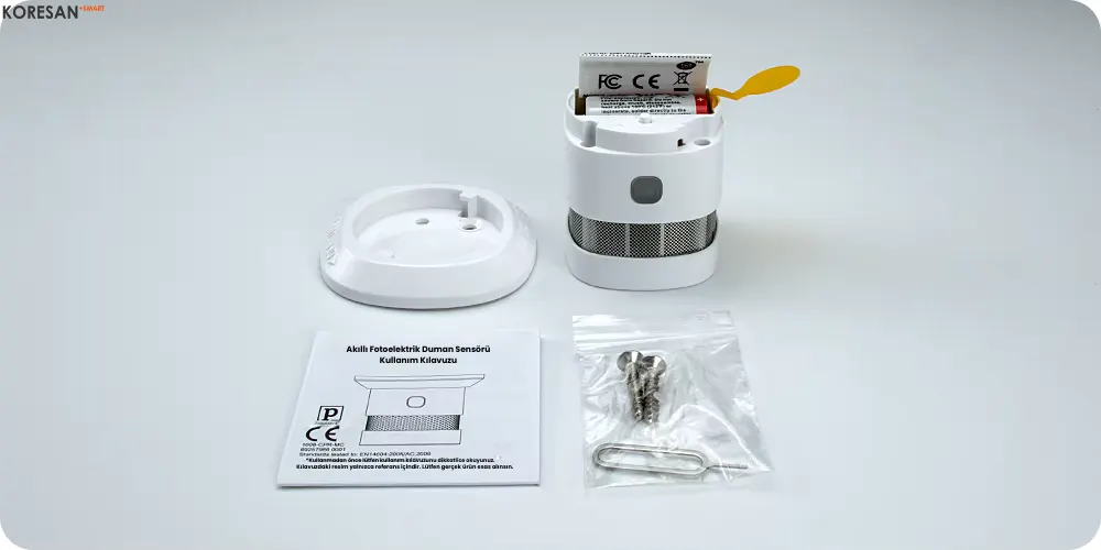 Tuya Zigbee 3.0 Akıllı Duman ve Yangın Alarmı