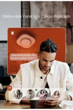 Tuya akıllı duman dedektörü alarm verdiğinde cihaz paylaşımı ile farklı kullanıcılar uyarı alabiliyor.