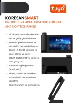 ISZ-10C TUYA Akıllı Güvenlik Konsolu - Ana Kontrol Paneli