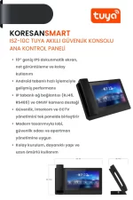ISZ-10C TUYA Akıllı Güvenlik Konsolu - Ana Kontrol Paneli