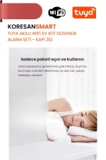 Tuya Akıllı Wifi Ev Kiti Güvenlik Alarm Seti - Görsel 10