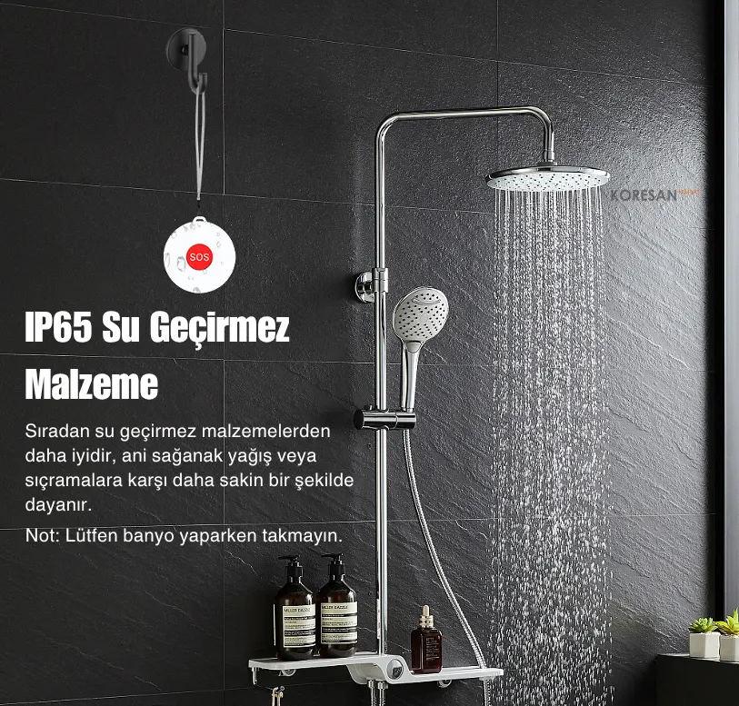 Tuya Zigbee Akıllı SOS Alarm Butonu – Acil Yardım Çağrı Cihazı