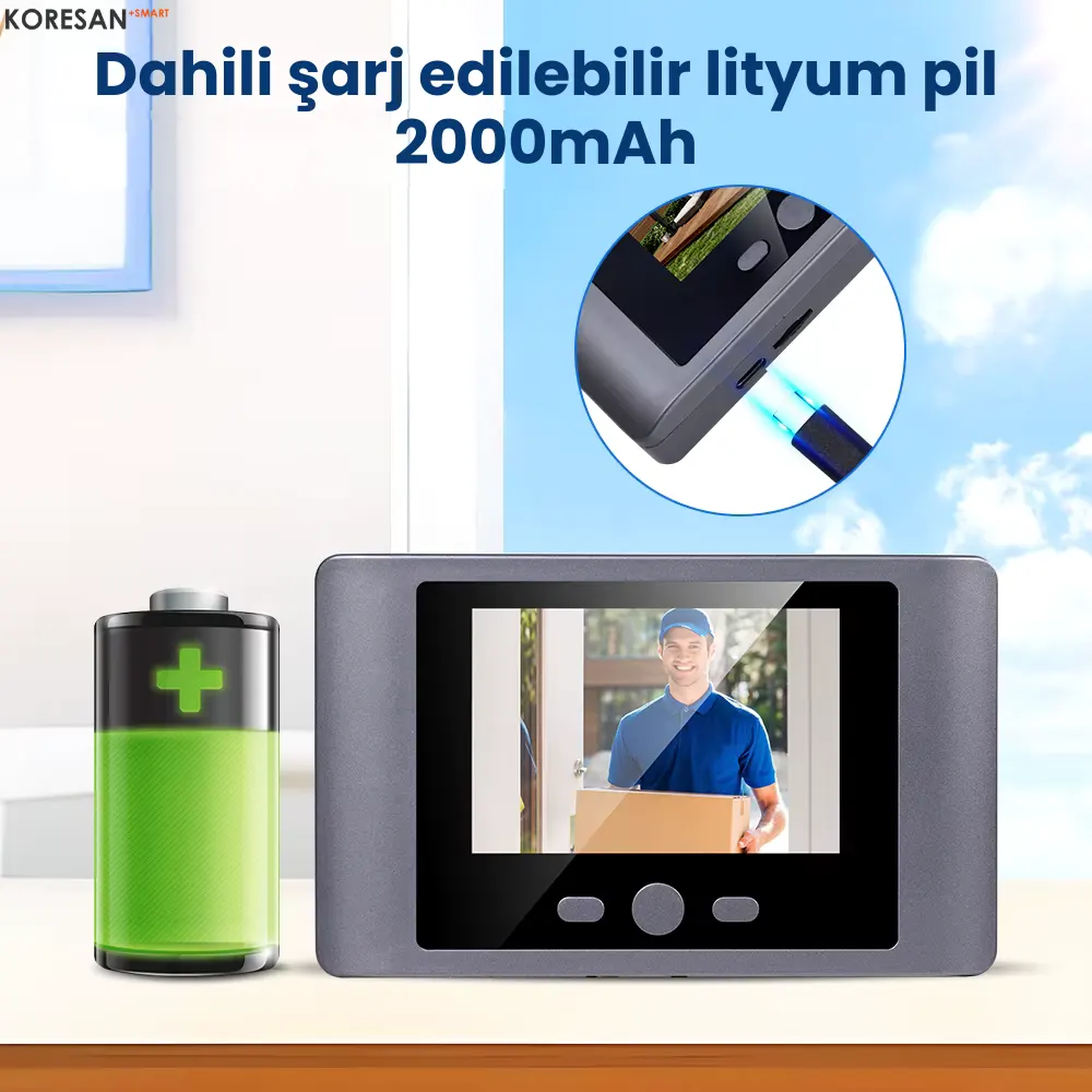 KD-100 2000 mAh batarya