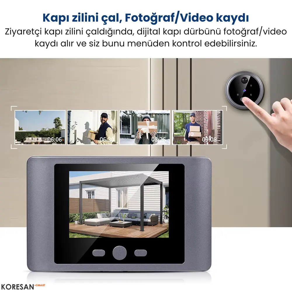 KD-100 fotoğraf ve video kaydı