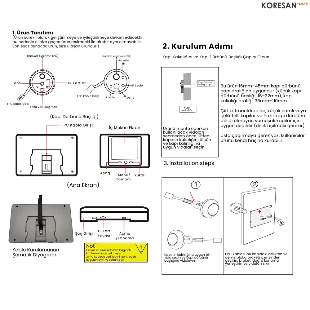 KD-100 kurulum kılavuzu