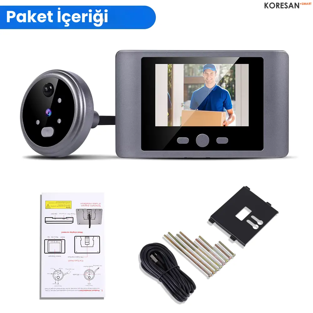 KD-100 paket içeriği