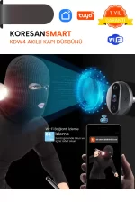 KDW4 Tuya Wifi Akıllı Kapı Dürbünü - Görsel 6