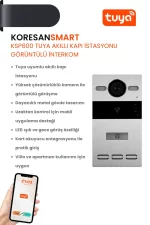 KSP600 Tuya Akıllı Kapı İstasyonu Görüntülü İnterkom