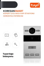 KSP600 Tuya Akıllı Kapı İstasyonu – Görüntülü İnterkom