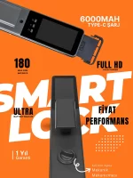 AK3+ Tuya Akıllı Kapı Kilidi - Görsel 2