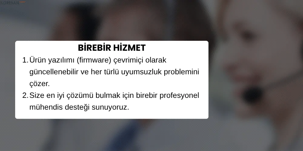 Tuya WiFi / Zigbee Akıllı Termostatik Radyatör Vanası birebir hizmet avantajı