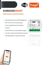 Wifi Kuru Kontak Röle - Smart Koresan